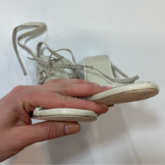 Raye Melissa Heel in Bone summer sandals size 8 - Picture 9 of 12